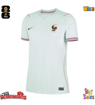 France Replica Away Stadium Shirt for Women World Cup 2026 Short Sleeve